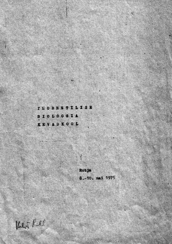 Teoreetiline bioloogia ise