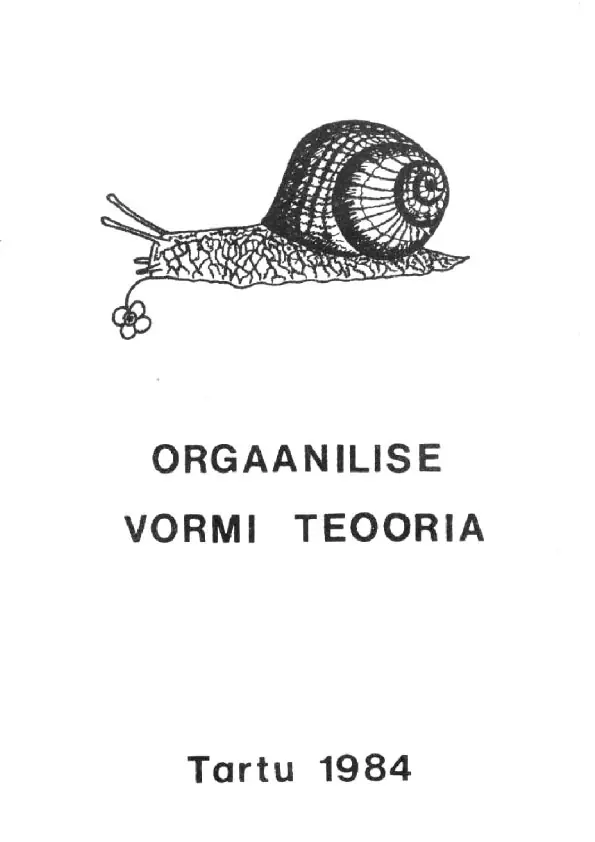 Orgaanilise vormi teooria