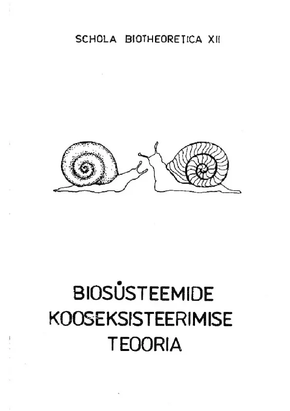 Biosüsteemide kooseksisteerimise teooria