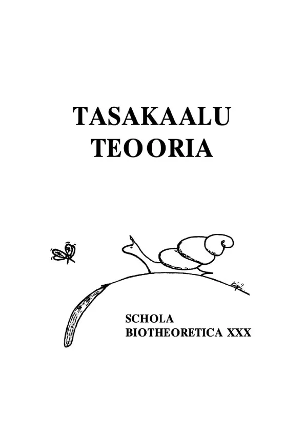 Tasakaalu teooria