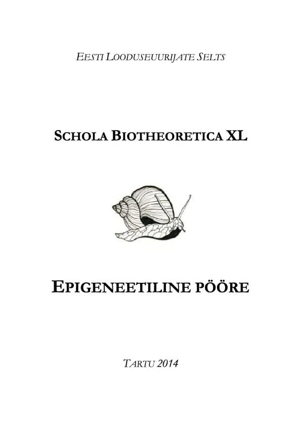 Epigeneetiline pööre