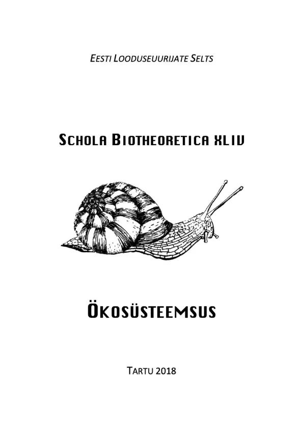 Ökosüsteemsus