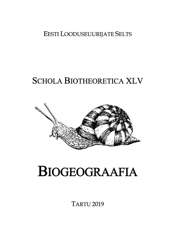 Biogeograafia