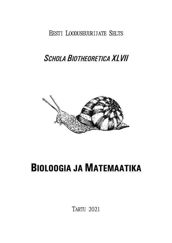 Bioloogia ja matemaatika